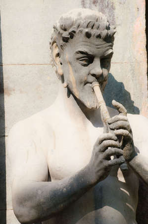 statue in massandraの写真素材