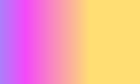 Design simple pink,blue and yellow gradient color illustration background very coolの写真素材