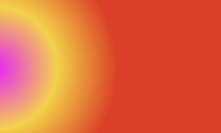 Design simple pink,yellow and red gradient color illustration background very cool