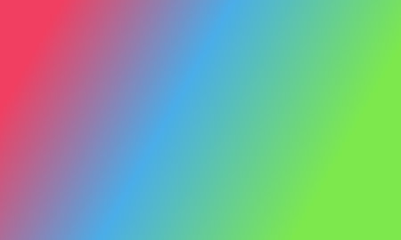 Design simple blue,green and red gradient color illustration background very coolの写真素材
