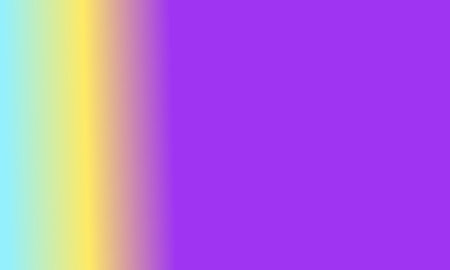 Design simple blue,purple and yellow gradient color illustration background very cool