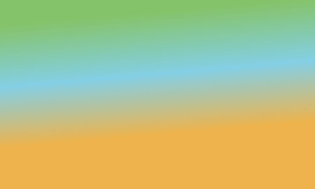Design simple green,yellow and blue gradient color illustration background very cool