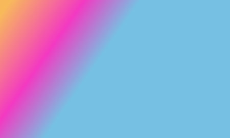 Design simple orange,blue and pink gradient color illustration background very coolの写真素材
