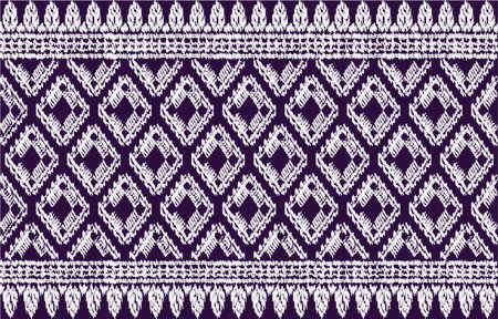 Seamless Ikat Pattern Design for Fabric, Wallpaper, and Wrapping Paper Textureのイラスト素材