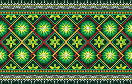 Peruvian american indian pattern tribal ethnic motifs geometric vector background. Modern native american tribal motifs textile print ethnic traditional design. Navajo symbols clothes print.のイラスト素材