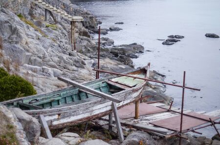 Old boatの写真素材