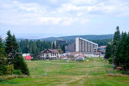 Resort in mountains 1の写真素材