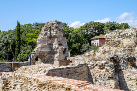Ancient ruins in Varna 2の写真素材