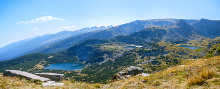 Bulgarian mountain nature panorama 1の写真素材