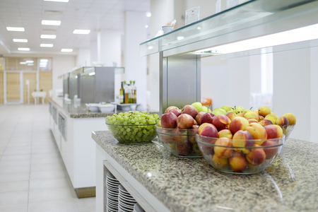 Tasty Fruit plates at a buffet 2の写真素材