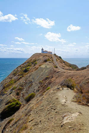 Massive Cliff in Black Sea Landscape Daylight 1の写真素材