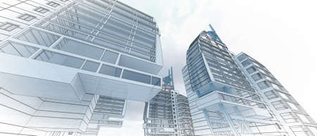 Sketch of the business center の写真素材