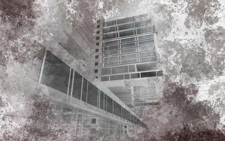 Urban posterの写真素材