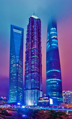 Shanghai Jinmao Tower, China Center for Global Center