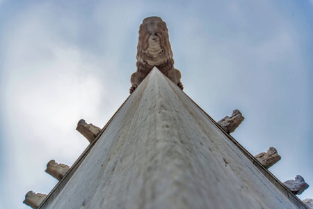 Chinese ancient buildings Forbidden Cityのeditorial素材