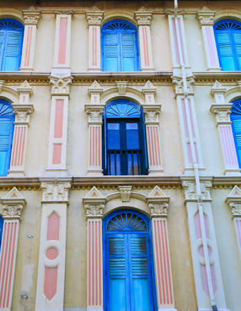 Front of Building SGの写真素材