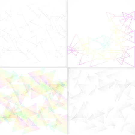 Geometry of backgroundのイラスト素材