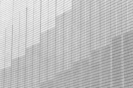 Abstract architecture pattern. Grey and white odern building wall abstract texture city background