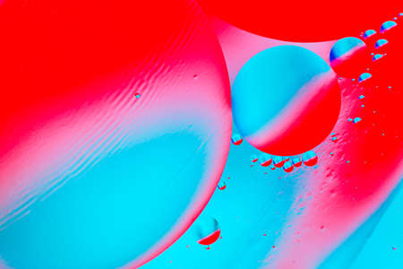 Space or planets universe cosmic abstract background. Abstract molecule structure. Water bubbles....