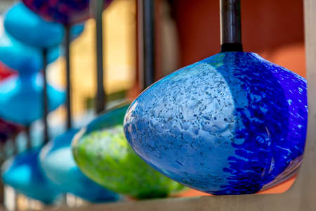 Traditional glass decorations in Murano island near Venice, Italy