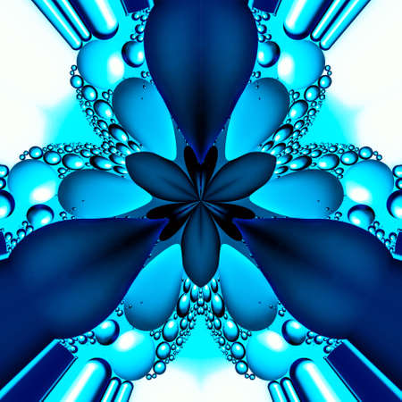 Psychedelic caleidoscope mandala design elements. Abstract background with colorful gradient colors. Macro bright multicolored abstraction.の写真素材
