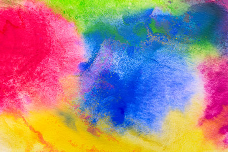 Abstract colorful watercolor background. Abstract painted art background. Texture art colorful watercolor pattern.の写真素材