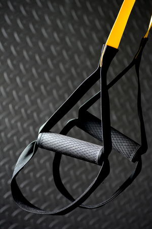 suspension training trxの写真素材