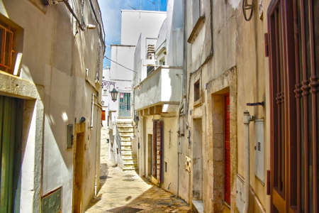 historical center of martina franca (ta)のeditorial素材