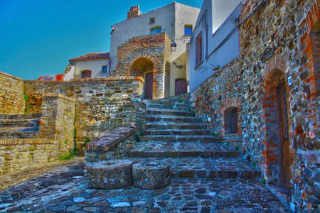 historical center of Alianoの写真素材