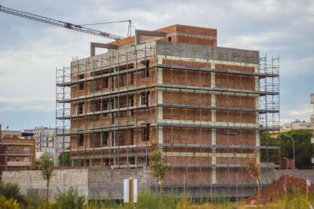 building under constructionのeditorial素材