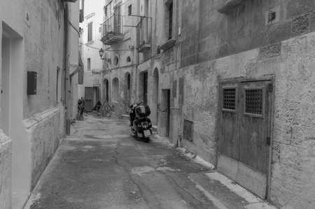 historical center of grottaglieの写真素材