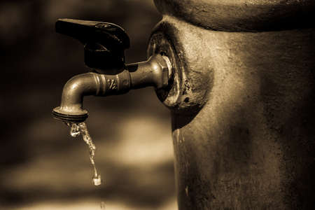 old fountainの写真素材