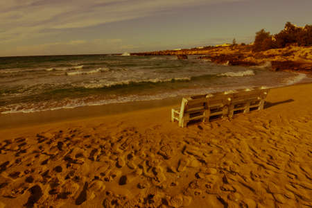 the sea in winter