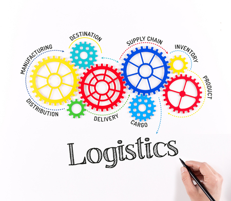 Gears and Logistics Mechanismの写真素材
