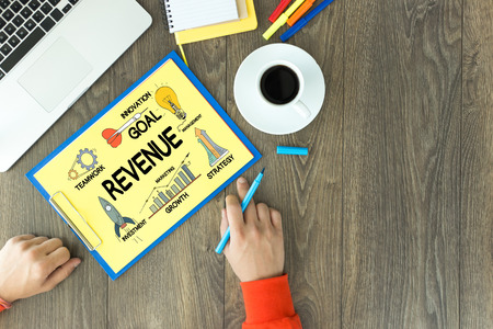 BUSINESS FINANCE GROWTH SUCCESS AND REVENUE CONCEPTの写真素材