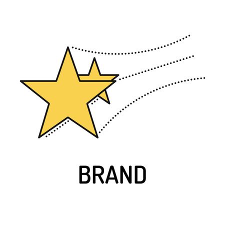 BRAND Line Iconのイラスト素材