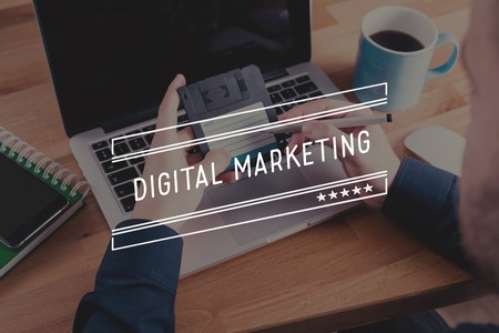 DIGITAL MARKETING Conceptの写真素材