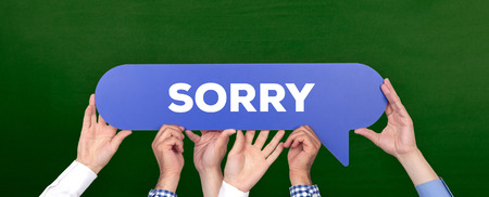SORRY CONCEPTの写真素材