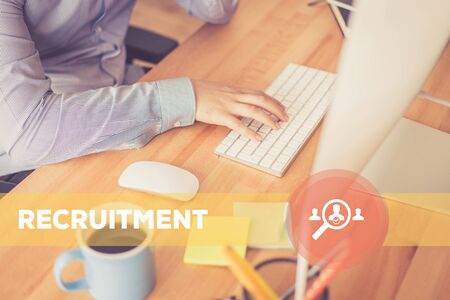 RECRUITMENT CONCEPTの写真素材