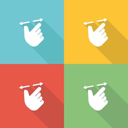 Constraint Flat Icon Conceptのイラスト素材