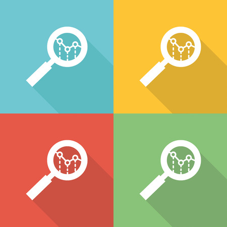 Performance Flat Icon Conceptのイラスト素材