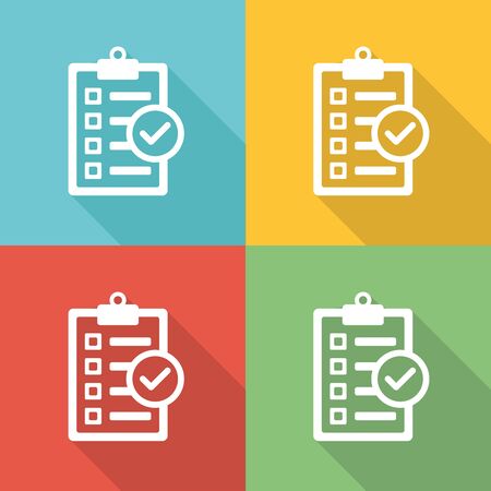 Liability Flat Icon Conceptのイラスト素材