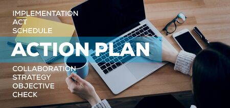ACTION PLAN CONCEPTの写真素材