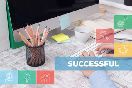 SUCCESSFUL CONCEPTの写真素材