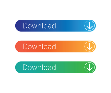 Colorful Download Button Concept