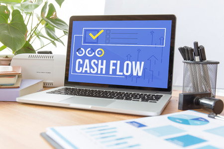 CASH FLOW CONCEPTの写真素材