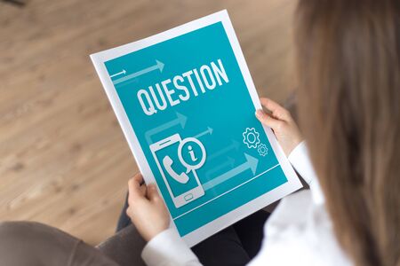 QUESTION CONCEPTの写真素材