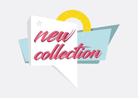 New Collection Conceptのイラスト素材