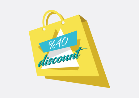 Discount Sale Conceptのイラスト素材