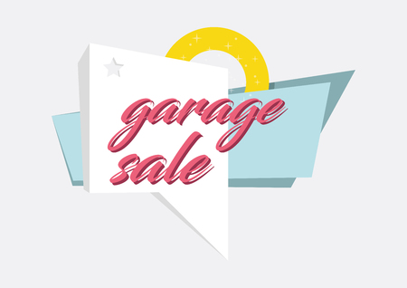 Garage Sale Conceptのイラスト素材